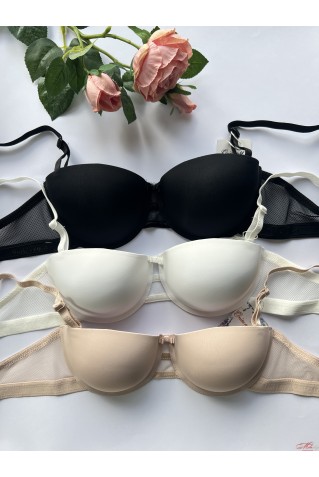 Гладкий бюстгальтер балконет із пуш-ап Onita de Mas 5187